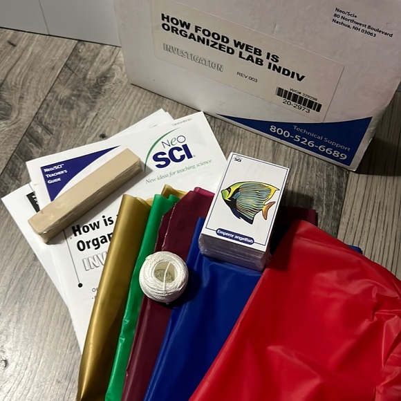 Neo Science Food WEB Lab Investigation kit Educational NWT - Picture 1 of 10